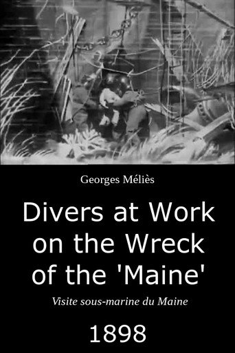 Visite sous-marine du Maine (Divers at Work on the Wreck of the "Maine")